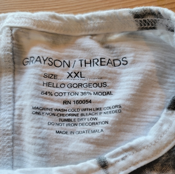 Grayson Threads XXL Cool Mom Sleeveless Tie Dye Tee - Picture 2 of 3